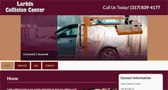 Desktop Screenshot of larkin-collision.com